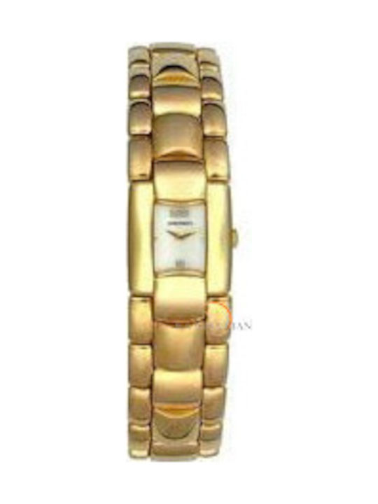 Seiko Watch with Gold Metal Bracelet SUJ170P1