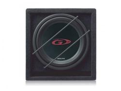 Alpine Auto-Subwoofer 12" 250W RMS mit Gehäuse