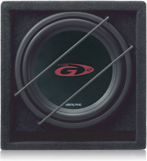 Alpine Auto-Subwoofer 12" 250W RMS mit Gehäuse