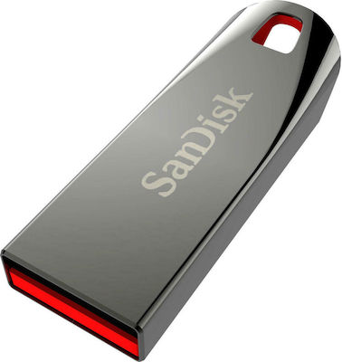 Sandisk Cruzer Force 32GB USB 2.0 Stick Ασημί