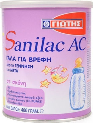 Γιώτης Formula de lapte Sanilac AC pentru 0m+ 400gr