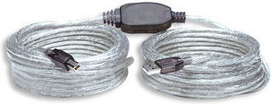 Manhattan 1m USB 2.0 Cable A-Male to B-Male (510424)