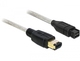 DeLock FireWire Cable 9-pin male to 6-pin male 1m