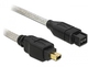 DeLock FireWire Cable 9-pin male to 4-pin male 2m