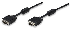 Manhattan VGA male to VGA male Black 10m Cable (317696)