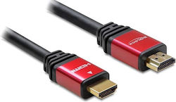 DeLock 84333 HDMI 1.4 HDMI-Stecker - HDMI-Stecker 2m Rote