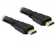 DeLock HDMI 1.4 Flat Cable HDMI male - HDMI male 1m Black