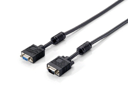 Equip VGA male to VGA female Black 5m Cable (118802)