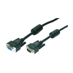 LogiLink VGA male to VGA female Black 5m Cable (CV0006)