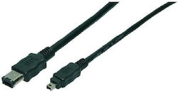 LogiLink Firewire Cable 6-pin male - 4-pin male 3m