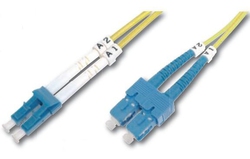 Digitus Fiber Optic Cable LC-SC 3m Yellow 1pcs