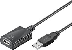 M-Cab 7800075 USB 2.0 USB-A-Stecker zu USB-A-Buchse 5m