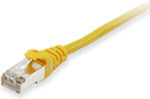 Equip S/FTP Cat.6 Ethernet Network Cable 10m Yellow 1pcs (605566)