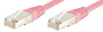 Equip S/FTP Кат.6 Кабел за Ethernet мрежа 7.5м Розов 1бр (605585)