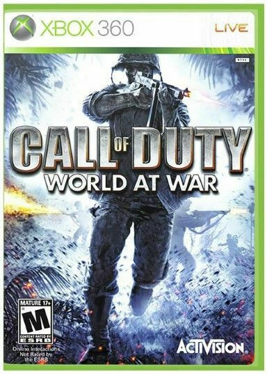 Call Of Duty World At War XBOX 360 Game (Used)
