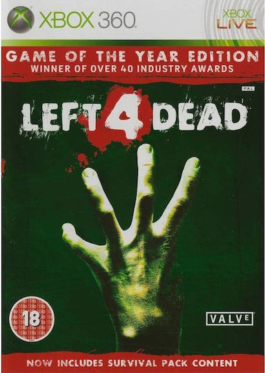 Left 4 Dead Goty Classics Edition XBOX 360 Game (Used)