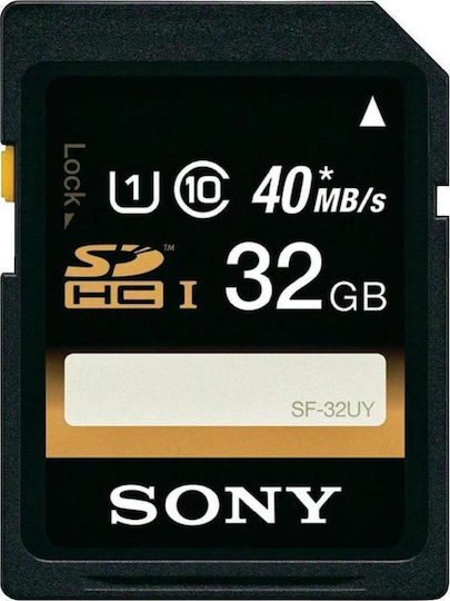 Sony SF32U Series SDHC 32GB Class 10 U1 UHS-I