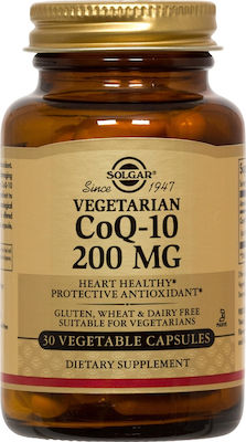 Solgar Vegetarian CoQ-10 fără Gluten 200mg 30 capsule veget