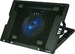 Vakoss Cooling Pad for Laptop up to 17.3" with 1 Fan and Lighting (LF-1860AL)