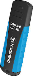 Transcend JetFlash 810 32GB USB 3.0 Stick Μαύρο