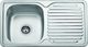 Gloria Fia Minox-201 20-0834 Drop-In Sink Inox Satin W80xD50cm Silver