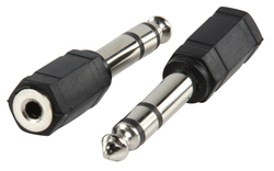 Valueline AC-007 3.5mm Male To 6.3mm Female