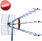 TEL-160 Outdoor TV Antenna (Does not Require Power Supply) Red