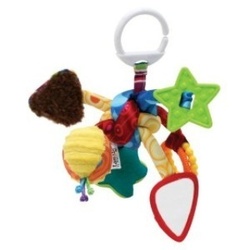 Lamaze Pendant Toy for Car with Teether and Mirror for 0++ Months L27128