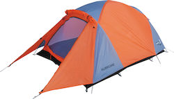 Panda Hurricane 3 Camping Tent Igloo Orange with Double Cloth 3 Seasons for 3 People 485x130cm