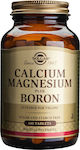 Solgar Calcium Magnesium Plus Boron 100 Registerkarten