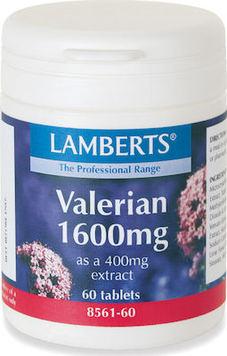 Lamberts Valerian 1600mg 60 ταμπλέτες