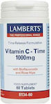 Lamberts Vitamin C Time Витамин за Енергия & Подсилване на имунната система 1000мг 60 табове