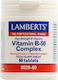 Lamberts Vitamin B-50 Complex Vitamin für Energie, Stärkung des Immunsystems & das Nervensystem 60 Registerkarten