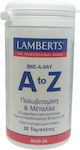 Lamberts A to Z Multivitamins Витамин за Енергия 30 табове