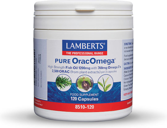 Lamberts Pure Orac Omega Рибено масло 120 капси