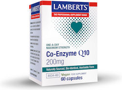 Lamberts Co-Enzyme Q10 χωρίς Γλουτένη 200mg 60 κάψουλες