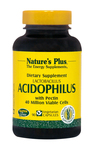 Nature's Plus Acidophilus με Προβιοτικά και Πρεβιοτικά 90 φυτικές κάψουλες