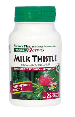 Nature's Plus Milk Thistle 250mg 60 φυτικές κάψουλες