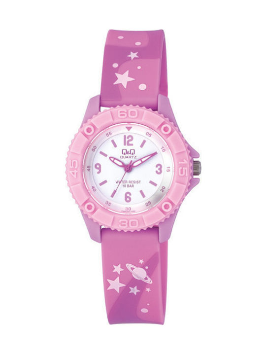 Q&Q Kids Analog Watch with Rubber/Plastic Strap...