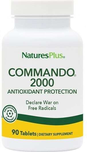Nature's Plus Commando Special Food Supplement 90 Tablets
