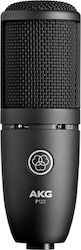 AKG Condensator (diafragmă mare) Microfon XLR Perception 120 Montare Shock Mounted/Clip On Vocal