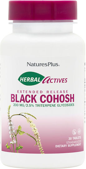 Herbal Actives Black Cohosh Extended Release 30 Ταμπλέτες