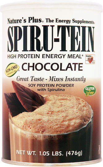 Nature's Plus Spiru-Tein High-Protein Energy Meal Gluten Free with Flavor Chocolate 476gr