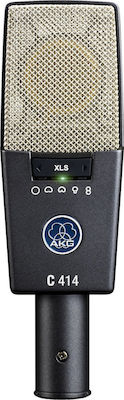 AKG Πυκνωτικό Μικρόφωνο XLR C414 XLS Τοποθέτηση Shock Mounted/Clip On Φωνής