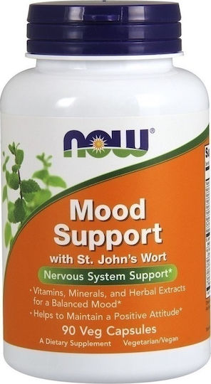 Now Foods Mood Support Συμπλήρωμα για το Άγχος 90 φυτικές κάψουλες