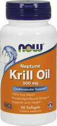 Now Foods Neptune Krill Oil 500mg 60 μαλακές κάψουλες
