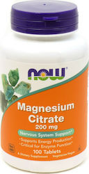 Now Foods Magnesium Citrate 100 Registerkarten