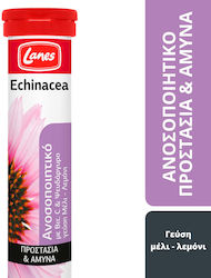 Lanes Echinacea Vitamin C Βιταμίνη 135mg Honey Lemon 20 αναβράζοντα δισκία