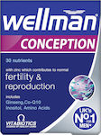 Vitabiotics Wellman Conception Fertility & Reproduction 30 tabs