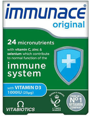 Vitabiotics Immunance Supplement for Immune Support 30 tabs